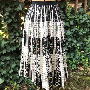 1940’s 🌺Mexican Traditional Cotton Skirt
